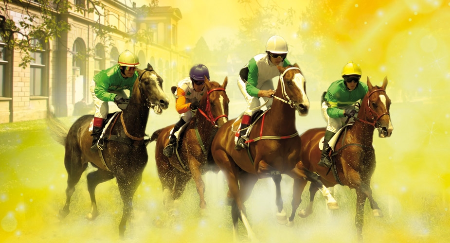 Derby Sunday Pferderennen im Grand Casino Baden