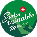 Zertifizierung: Swisstainable Level III – leading